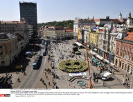 ZAGREB : The biggest human smiley