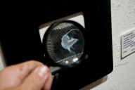 Microchip paintings by Yuri Zupancic, Kansas, America - Apr 2011