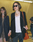 Keira Knightley Arrives in NYC