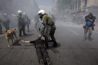 GREECE-AUSTERITY MEASURE-PROTEST