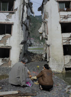 CHINA-SICHUAN-BEICHUAN-EARTHQUAKE-ANNIVERSARY-MEMORIAL (CN)