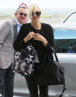 Gwen Stefani At Heathrow