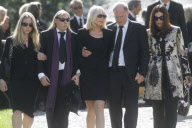 Beisetzung von Gunther Sachs in Gstaad