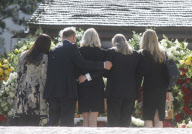 Beisetzung von Gunther Sachs in Gstaad