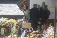 Beisetzung von Gunther Sachs in Gstaad