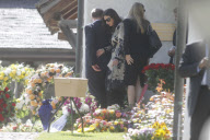 Beisetzung von Gunther Sachs in Gstaad