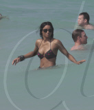 US ACTRESS CIARA ENJOY THE MIAMI BEACHES AND HET SKI
