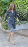 Trinny Wood mit vollen Lippen in London