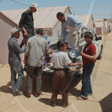 Dehiba: Ein FlŸchtlingslager fŸr libysche FlŸchtlinge nahe der Grenze