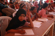 Dehiba: Ein FlŸchtlingslager fŸr libysche FlŸchtlinge nahe der Grenze