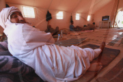 Dehiba: Ein FlŸchtlingslager fŸr libysche FlŸchtlinge nahe der Grenze