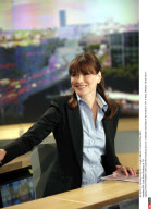 FRA: Carla Bruni-Sarkozy at TF1