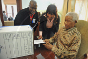 SOUTH AFRICA-JOHANNESBURG-ELECTIONS-NELSON MANDELA