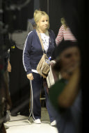 *EXCLUSIVE* Barbra Streisand films My Mother's Curse at LAX Airport with Seth Rogen