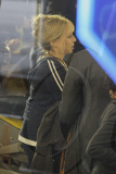 *EXCLUSIVE* Barbra Streisand films My Mother's Curse at LAX Airport with Seth Rogen