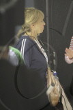 *EXCLUSIVE* Barbra Streisand films My Mother's Curse at LAX Airport with Seth Rogen