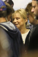 *EXCLUSIVE* Barbra Streisand films My Mother's Curse at LAX Airport with Seth Rogen