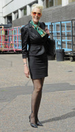 Brigitte Nielsen At London Studios