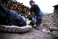 CHINA-TIBET-LHOBA ETHNIC GROUP-LIFE (CN)