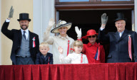 PRINCE HAAKON of Norway and family celebrating the nNational Day