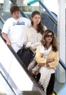 Maria Shriver, Christopher Schwarzenegger, Christina Schwarzenegger
