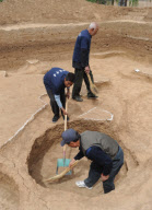 CHINA-BEIJING-ANCIENT HOUSE SITES-EXCAVATION (CN)