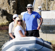 VICTORIA SILVSTEDT LEAVING EDEN ROCK HOTEL
