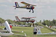 Beinahe-Kollision zweier Segelflug-Schleppflugzeuge