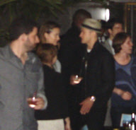 Justin Timberlake and Olivia Wilde hang out together at the Saturday Night Live afterparty