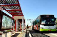 #CHINA-JIANGSU-LIANYUNGANG-SOLAR BUS TOP (CN)