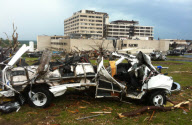 Nach dem Tornado: Die verwŸstete Stadt Joplin in Missouri