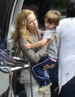 Sheryl Crow Takes Off With Her Boys