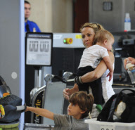 Sheryl Crow Takes Off With Her Boys