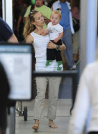 Sheryl Crow Takes Off With Her Boys