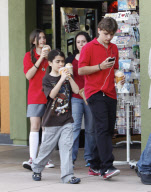 Michael Jackson's kids wearing Jehovah Witness necklaces