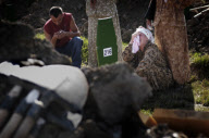 Mass graves in Srebrenica,Bosnia