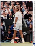 Andre Agassi. Tennis Player 1991 Andre Agassi If It Is True That Playing On Grass Really Is A Crap-shot As Andre Agassi Says Then He Should Have Spent Yesterday Back Home At A Casino In Las Vegas Such Was The Good Fortune He Enjoyed On Centre Court.
