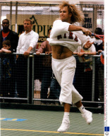 Tennis Player Andre Agassi Gives A Tennis Exhibiton... 1992. Pkt 5410 - 400338