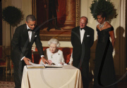 Obama State Visit - Farewell 
