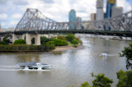 'Turanor PlanetSolar,'  the world's largest solar powered yacht, Brisbane, Australia - 29 May 2011