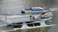 'Turanor PlanetSolar,'  the world's largest solar powered yacht, Brisbane, Australia - 29 May 2011