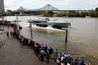 'Turanor PlanetSolar,'  the world's largest solar powered yacht, Brisbane, Australia - 29 May 2011