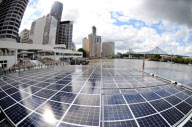 'Turanor PlanetSolar,'  the world's largest solar powered yacht, Brisbane, Australia - 29 May 2011