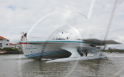 'Turanor PlanetSolar,'  the world's largest solar powered yacht, Brisbane, Australia - 29 May 2011