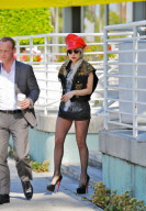 Lady Gaga Grabs Starbucks in Los Angeles