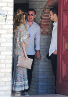 Guy Ritchie Feels His Girlfriend's Baby Bump