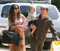 Matthew McConaughey and family leave birthday party