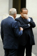Silvio Berlusconi Receives Swiss Confederation President Micheline Calmy-Rey, Rome, Italy - 01 Jun 2011