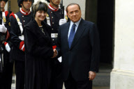 Silvio Berlusconi Receives Swiss Confederation President Micheline Calmy-Rey, Rome, Italy - 01 Jun 2011