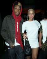 Amber Rose and hip-hop boyfriend Wiz Khalifa leave Katsuya